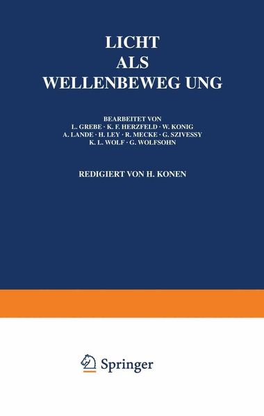 Produktbild: Licht Als Wellenbewegung