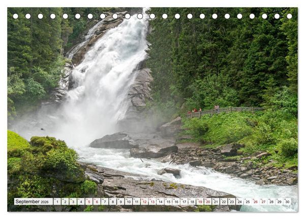 Produktbild: Wasserf&auml;lle (Tischkalender 2026 DIN A5 quer), CALVENDO Monatskalender