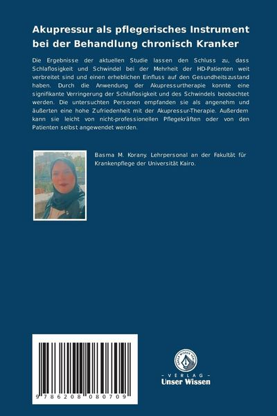 Produktbild: Akupressur als pflegerisches Instrument bei der Behandlung chronisch Kranker