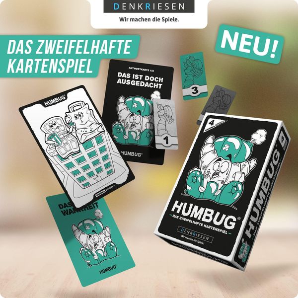 Produktbild: DENKRIESEN - HUMBUG&reg; Original Edition Nr. 4 - Das zweifelhafte Kartenspiel