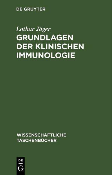 Produktbild: Grundlagen der Klinischen Immunologie
