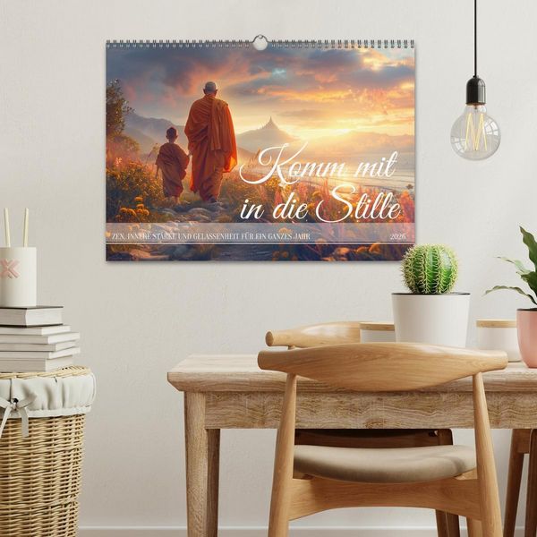 Produktbild: Komm mit in die Stille (Wandkalender 2026 DIN A3 quer), CALVENDO Monatskalender