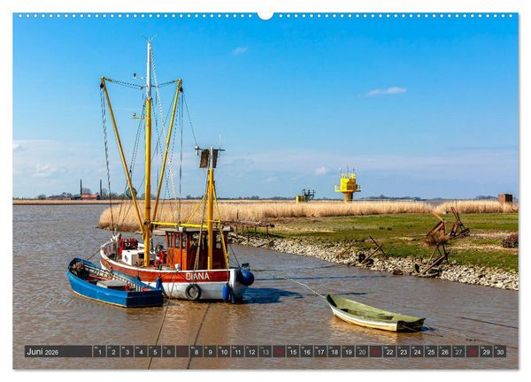Produktbild: Bezaubernde Farbspiele am Meer (Wandkalender 2026 DIN A2 quer), CALVENDO Monatskalender