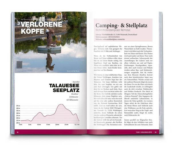 Produktbild: Die 45 sch&ouml;nsten Fahrradtouren f&uuml;r Camper S&uuml;ddeutschland & &Ouml;sterreich