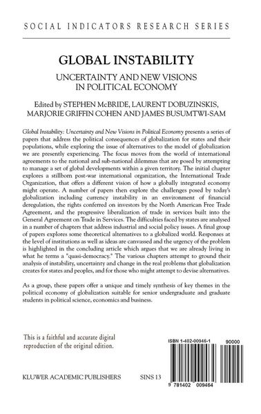 Produktbild: Global Instability