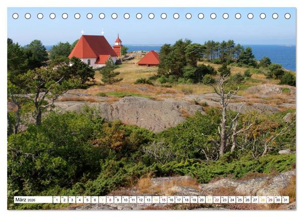 Produktbild: &Aring;landinseln. Sch&auml;rengarten zwischen Finnland und Schweden (Tischkalender 2026 DIN A5 quer), CALVENDO Monatskalender