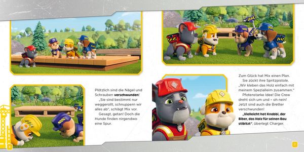 Produktbild: Maxi-Mini Rubble & Crew 232: Die Crew baut ein Sprungbrett f&uuml;r Erpelino