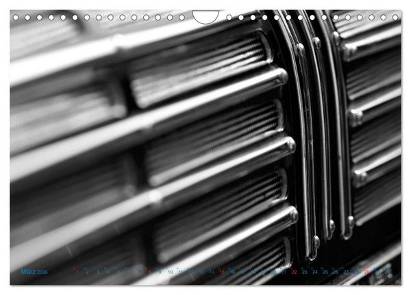 Produktbild: Akkordeon - close up (Wandkalender 2026 DIN A4 quer), CALVENDO Monatskalender