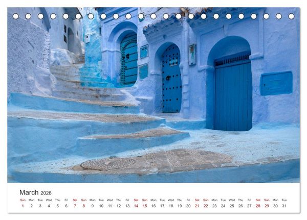 Produktbild: A quick trip to Morocco (Desk Calendar 2026 DIN A5 landscape), CALVENDO 12 Month DeskCalendar