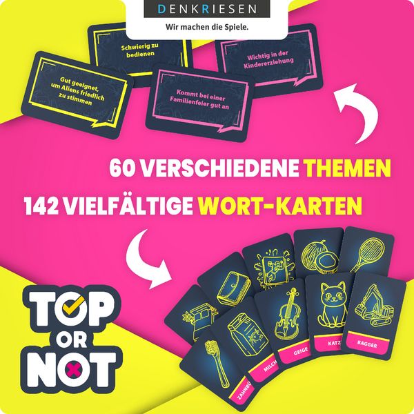 Produktbild: DENKRIESEN DEN98811 - Top or Not!? Dabei sein ist alles