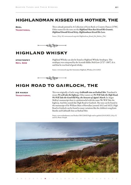 Produktbild: Bagpipe Tunes And Their Stories