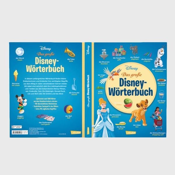Produktbild: Disney: Das gro&szlig;e Disney-W&ouml;rterbuch