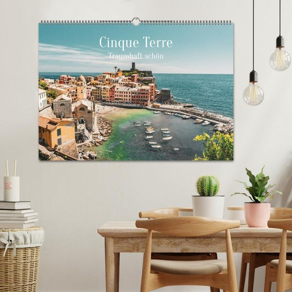 Produktbild: Cinque Terre - Traumhaft sch&ouml;n (Wandkalender 2027 DIN A2 quer), CALVENDO Monatskalender