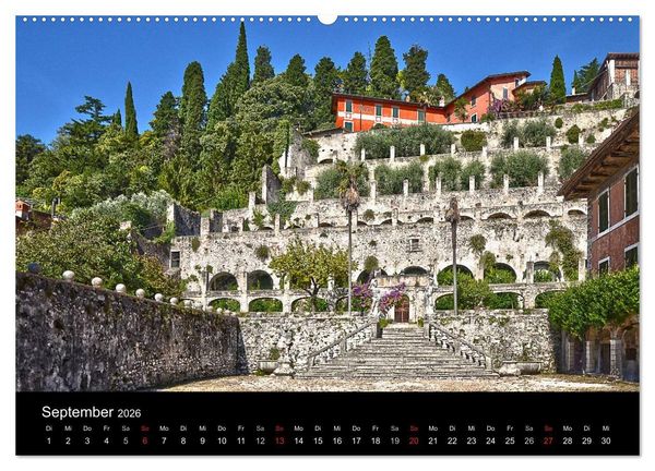 Produktbild: BENACO - Gardasee-Impressionen (hochwertiger Premium Wandkalender 2026 DIN A2 quer), Kunstdruck in Hochglanz