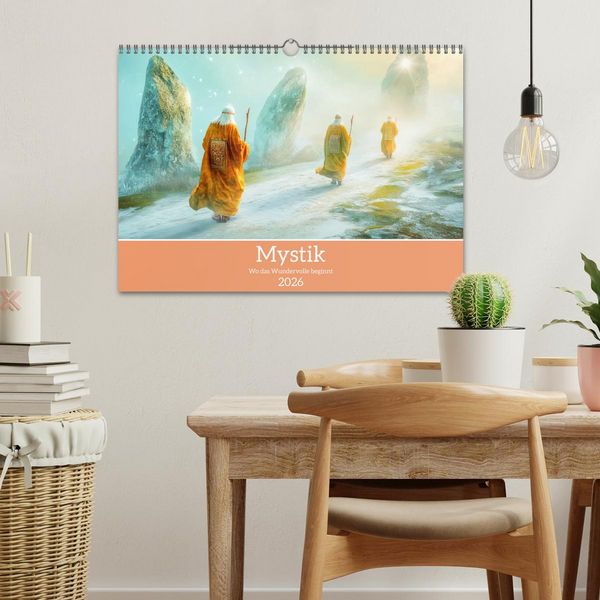 Produktbild: Mystik - Wo das Wundervolle beginnt (Wandkalender 2026 DIN A3 quer), CALVENDO Monatskalender