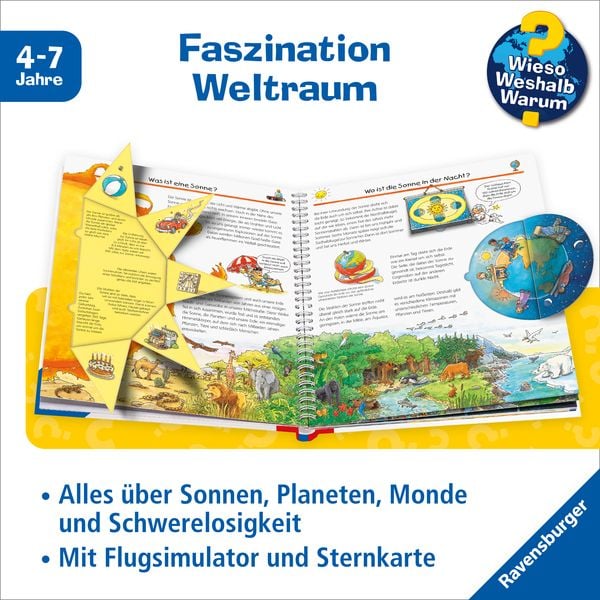 Produktbild: Wieso? Weshalb? Warum? Band 32 - Wir entdecken den Weltraum