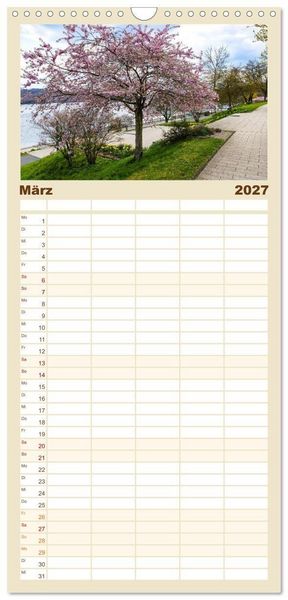 Produktbild: Familienplaner 2027 - Sauerland - Land der tausend Berge mit 5 Spalten (Wandkalender, 21 x 45 cm) CALVENDO