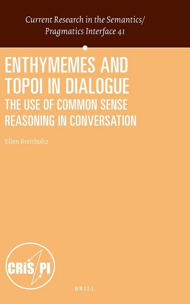 Produktbild: Enthymemes and Topoi in Dialogue