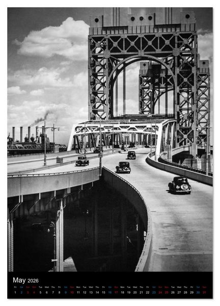 Produktbild: Historic New York 1936 (Wall Calendar 2026 DIN A3 portrait), CALVENDO 12 Month Wall Calendar