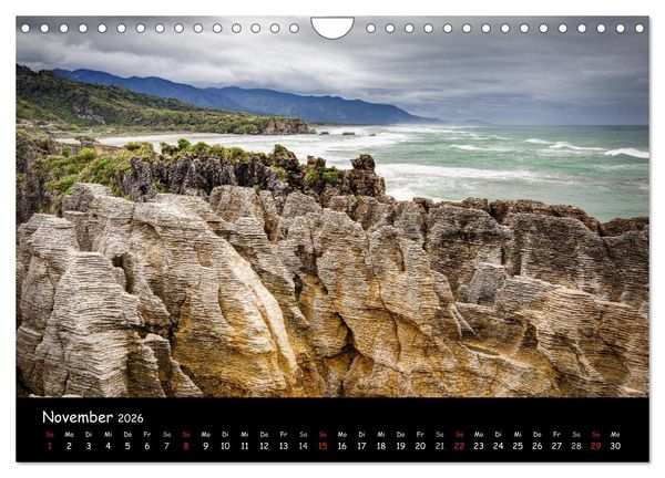 Produktbild: Sehnsucht nach Neuseeland (Wandkalender 2026 DIN A4 quer), CALVENDO Monatskalender