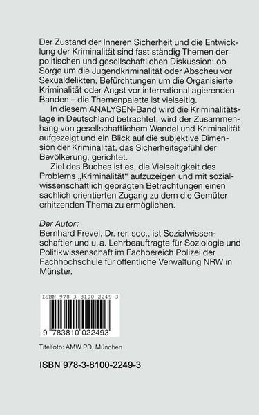 Produktbild: Kriminalit&auml;t
