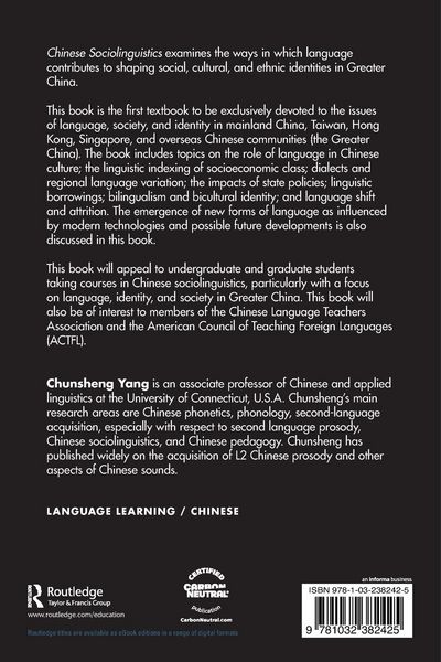 Produktbild: Chinese Sociolinguistics