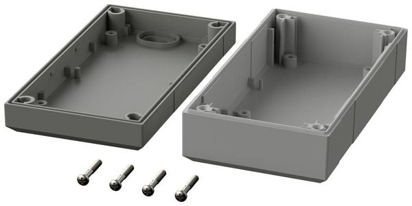 Produktbild: Bopla ELEGANT EG 1240 32124002 Elektronikgeh&auml;use 125 x 67 x 40 Polystyrol (EPS) Lichtgrau (RAL 7035) 1 St.