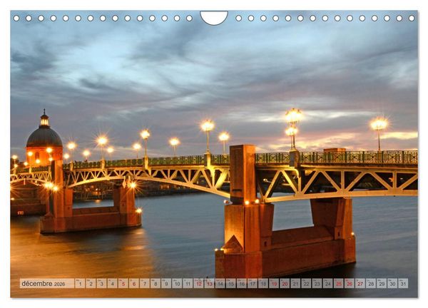 Produktbild: Villes d'Occitanie (Calendrier mural 2026 DIN A4 vertical), CALVENDO calendrier mensuel