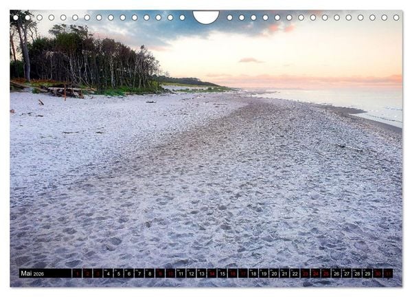 Produktbild: Fischland - Dar&szlig;- Zingst (Wandkalender 2026 DIN A4 quer), CALVENDO Monatskalender