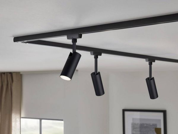 Produktbild: Paulmann Hochvolt-Schienensystem-Leuchte URail fest eingebaut 4.5W LED Schwarz (matt)