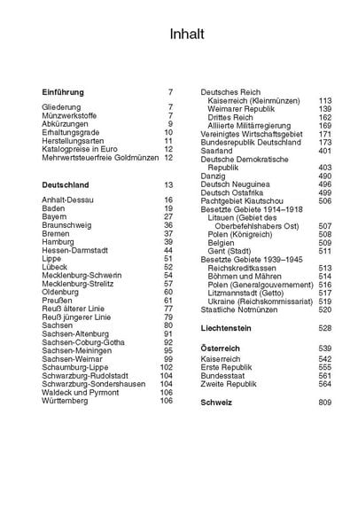 Produktbild: Kleiner deutscher M&uuml;nzkatalog