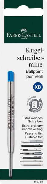 Produktbild: Faber-Castell Kugelschreibermine XB blau