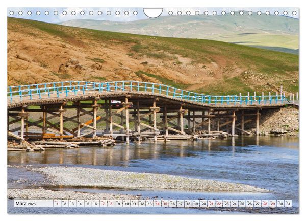 Produktbild: Mongolei Endlose Weite (Wandkalender 2026 DIN A4 quer), CALVENDO Monatskalender