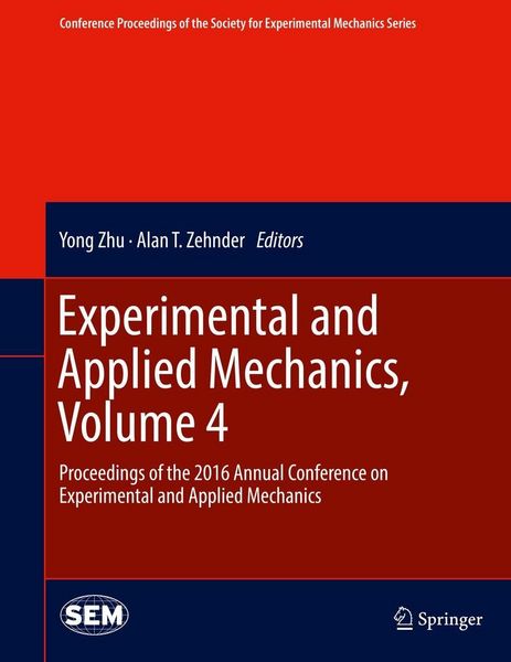 Produktbild: Experimental and Applied Mechanics, Volume 4