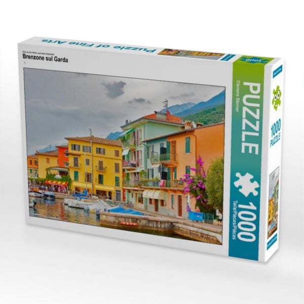 CALVENDO Puzzle Brenzone sul Garda 1000 Teile Lege-Größe 640 x 480 cm Foto-Puzzle Bild von Clemens Stenner