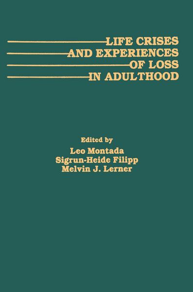 Produktbild: Life Crises and Experiences of Loss in Adulthood