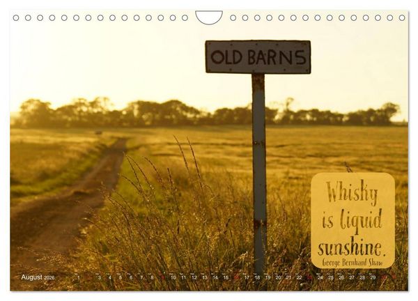 Produktbild: Wonderful Whisky Wisdom (Wall Calendar 2026 DIN A4 landscape), CALVENDO 12 Month Wall Calendar