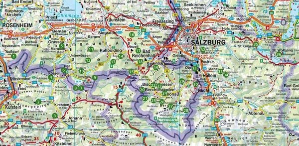 Produktbild: ROTHER Wanderbuch Wandern mit Hund Chiemgau - Berchtesgaden. 36 Vierbeiner-Touren