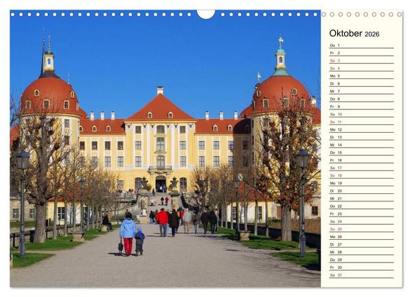 Produktbild: Unterwegs im sch&ouml;nen Sachsen (Wandkalender 2026 DIN A3 quer), CALVENDO Monatskalender