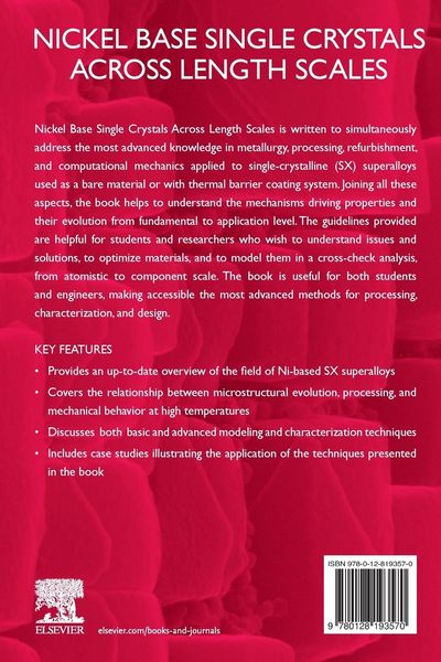 Produktbild: Nickel Base Single Crystals Across Length Scales