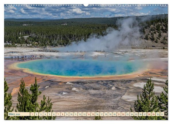 Produktbild: Wyoming, South Dakota Colorado (Wandkalender 2026 DIN A2 quer), CALVENDO Monatskalender