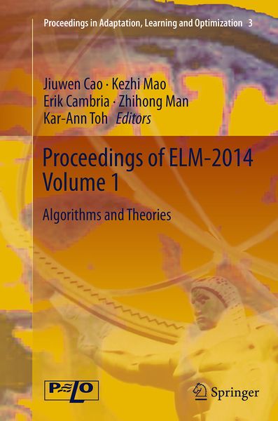 Produktbild: Proceedings of ELM-2014 Volume 1