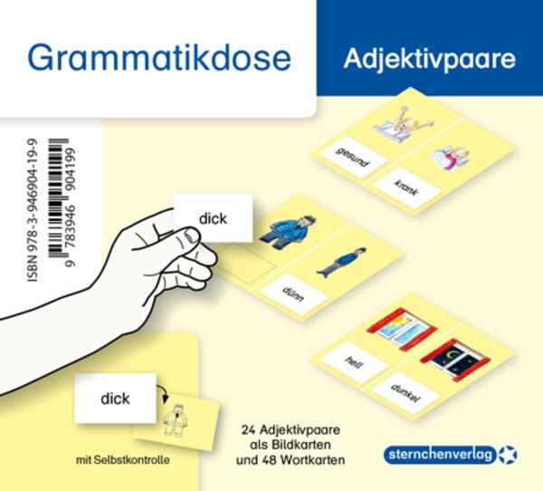 Meine Grammatikdose - Adjektivpaare