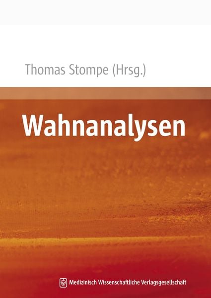 Produktbild: Wahnanalysen