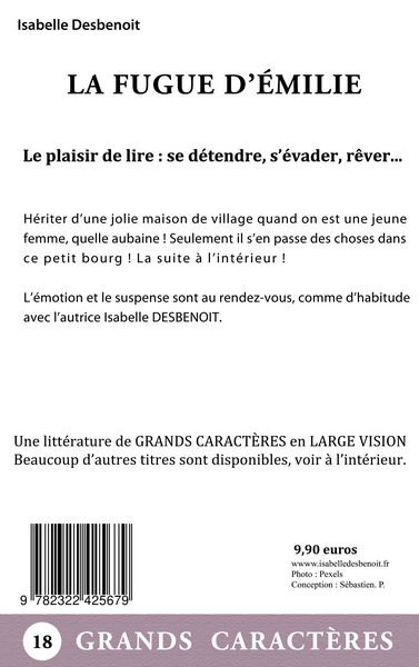 Produktbild: La Fugue d'&Eacute;milie