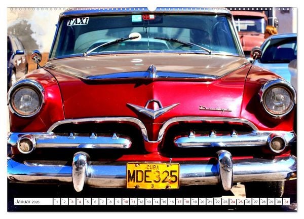 Produktbild: DODGE '55 (hochwertiger Premium Wandkalender 2026 DIN A2 quer), Kunstdruck in Hochglanz
