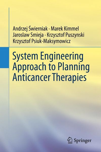 Produktbild: System Engineering Approach to Planning Anticancer Therapies