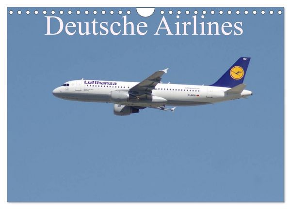 Produktbild: Deutsche Airlines (Wandkalender 2027 DIN A4 quer), CALVENDO Monatskalender