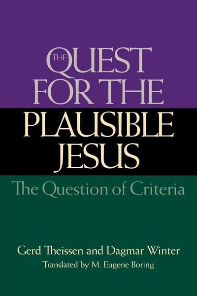 Produktbild: The Quest for the Plausible Jesus