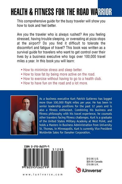 Produktbild: Health & Fitness for the Road Warrior